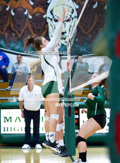Thumbnail 1 in Manteca vs. Placer (CIF SJS D3 Playoff) photogallery.