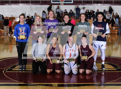 Thumbnail 1 in Carterville vs Benton (Rangerette Christmas Classic) photogallery.