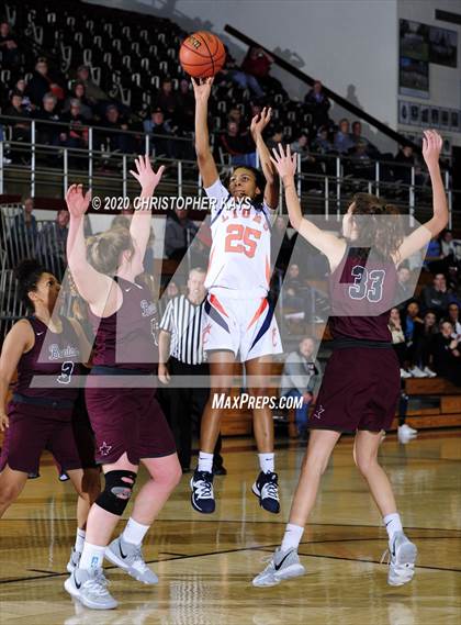 Thumbnail 2 in Carterville vs Benton (Rangerette Christmas Classic) photogallery.
