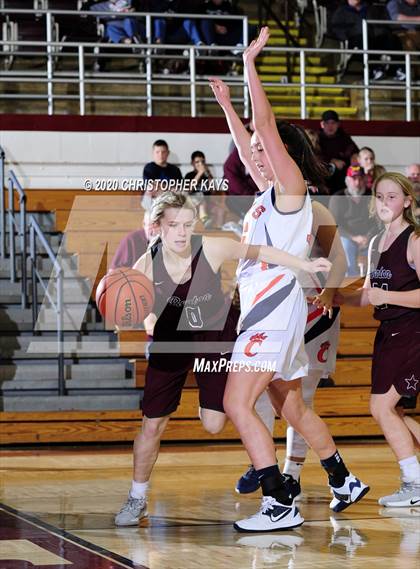 Thumbnail 3 in Carterville vs Benton (Rangerette Christmas Classic) photogallery.