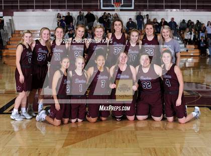 Thumbnail 2 in Carterville vs Benton (Rangerette Christmas Classic) photogallery.