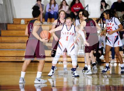 Thumbnail 1 in Carterville vs Benton (Rangerette Christmas Classic) photogallery.