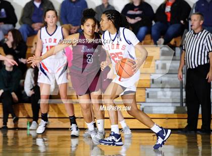 Thumbnail 2 in Carterville vs Benton (Rangerette Christmas Classic) photogallery.