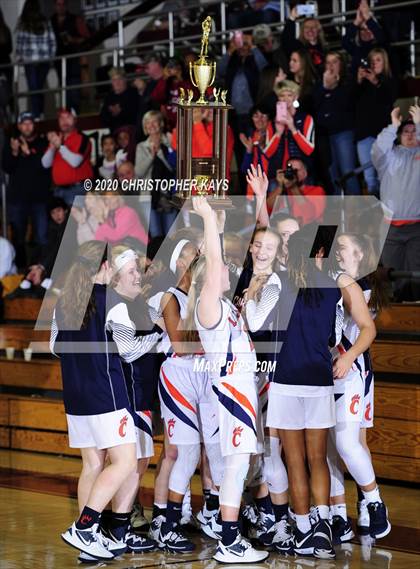Thumbnail 2 in Carterville vs Benton (Rangerette Christmas Classic) photogallery.