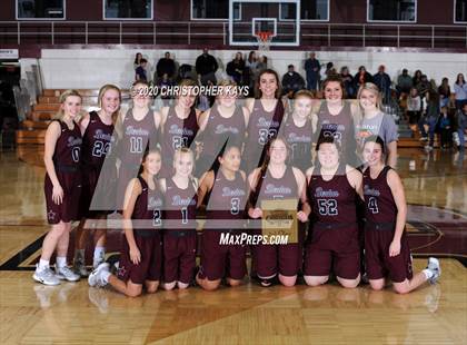 Thumbnail 2 in Carterville vs Benton (Rangerette Christmas Classic) photogallery.