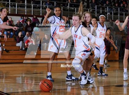 Thumbnail 1 in Carterville vs Benton (Rangerette Christmas Classic) photogallery.