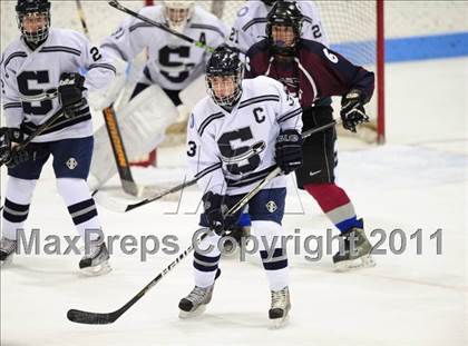 Thumbnail 1 in Windsor/East Granby/Avon vs. Staples/Weston/Shelton (CIAC Division 3 Semifinal) photogallery.