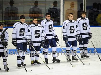 Thumbnail 1 in Windsor/East Granby/Avon vs. Staples/Weston/Shelton (CIAC Division 3 Semifinal) photogallery.