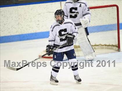 Thumbnail 2 in Windsor/East Granby/Avon vs. Staples/Weston/Shelton (CIAC Division 3 Semifinal) photogallery.
