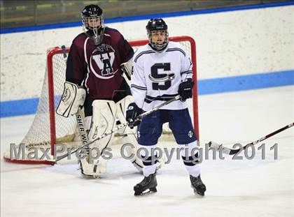 Thumbnail 2 in Windsor/East Granby/Avon vs. Staples/Weston/Shelton (CIAC Division 3 Semifinal) photogallery.
