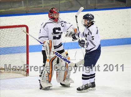 Thumbnail 3 in Windsor/East Granby/Avon vs. Staples/Weston/Shelton (CIAC Division 3 Semifinal) photogallery.