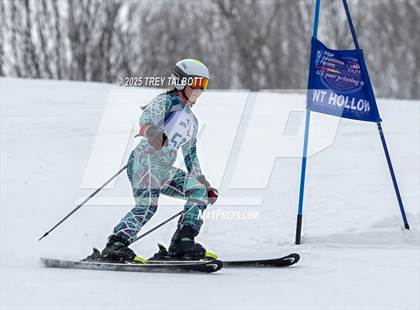 Thumbnail 3 in NYSPHAA Section V Class A&B Giant Slalom Final (Second Run) photogallery.