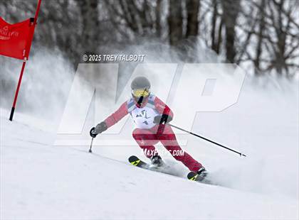 Thumbnail 3 in NYSPHAA Section V Class A&B Giant Slalom Final (Second Run) photogallery.