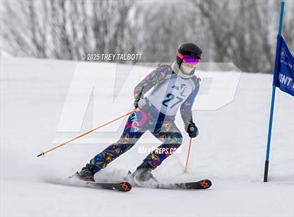 Thumbnail 3 in NYSPHAA Section V Class A&B Giant Slalom Final (Second Run) photogallery.