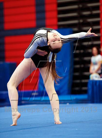 Thumbnail 1 in NYSPHSAA Gymnastics Championships (Floor Routine) photogallery.