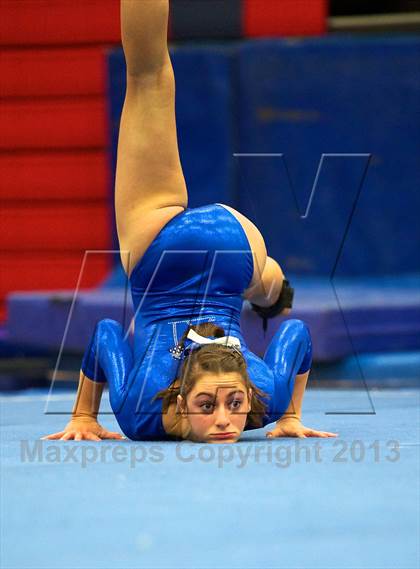 Thumbnail 1 in NYSPHSAA Gymnastics Championships (Floor Routine) photogallery.