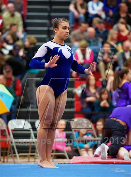 Thumbnail 1 in NYSPHSAA Gymnastics Championships (Floor Routine) photogallery.