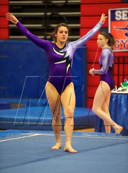 Thumbnail 3 in NYSPHSAA Gymnastics Championships (Floor Routine) photogallery.