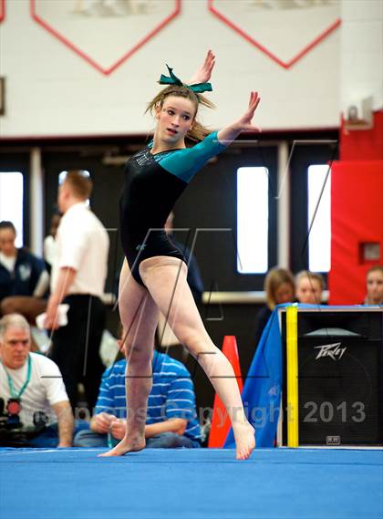 Thumbnail 1 in NYSPHSAA Gymnastics Championships (Floor Routine) photogallery.