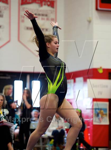 Thumbnail 2 in NYSPHSAA Gymnastics Championships (Floor Routine) photogallery.