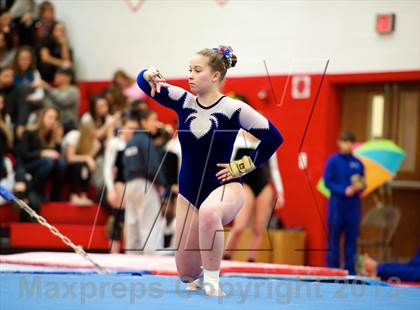 Thumbnail 2 in NYSPHSAA Gymnastics Championships (Floor Routine) photogallery.