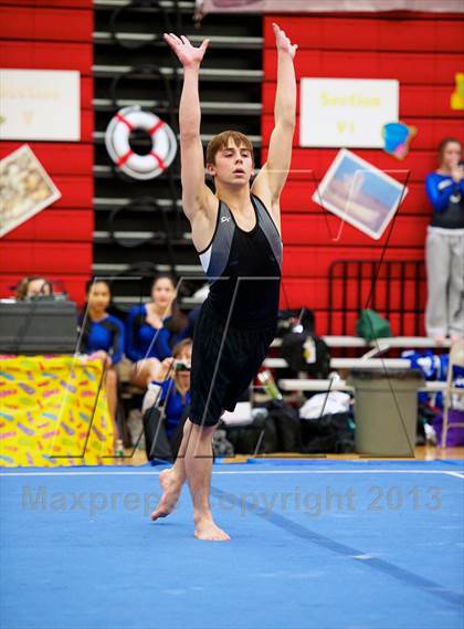 Thumbnail 3 in NYSPHSAA Gymnastics Championships (Floor Routine) photogallery.