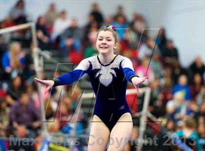 Thumbnail 2 in NYSPHSAA Gymnastics Championships (Floor Routine) photogallery.