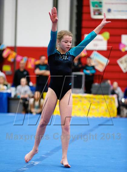 Thumbnail 2 in NYSPHSAA Gymnastics Championships (Floor Routine) photogallery.