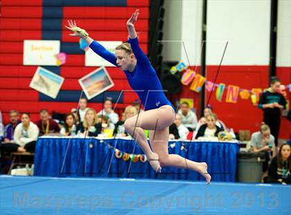 Thumbnail 2 in NYSPHSAA Gymnastics Championships (Floor Routine) photogallery.