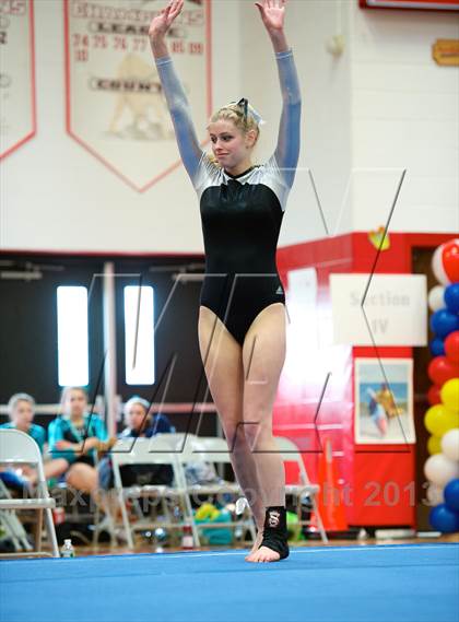 Thumbnail 2 in NYSPHSAA Gymnastics Championships (Floor Routine) photogallery.