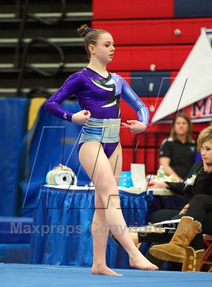 Thumbnail 3 in NYSPHSAA Gymnastics Championships (Floor Routine) photogallery.
