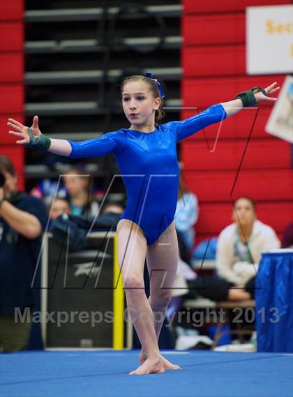 Thumbnail 3 in NYSPHSAA Gymnastics Championships (Floor Routine) photogallery.