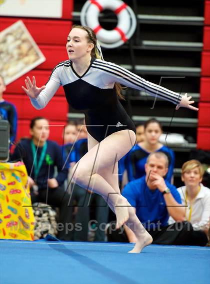 Thumbnail 3 in NYSPHSAA Gymnastics Championships (Floor Routine) photogallery.