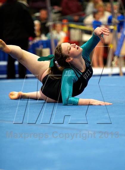 Thumbnail 3 in NYSPHSAA Gymnastics Championships (Floor Routine) photogallery.
