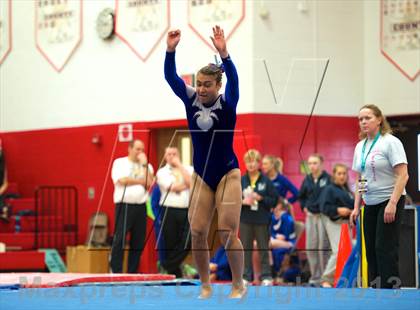 Thumbnail 2 in NYSPHSAA Gymnastics Championships (Floor Routine) photogallery.