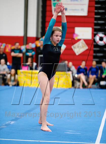 Thumbnail 3 in NYSPHSAA Gymnastics Championships (Floor Routine) photogallery.
