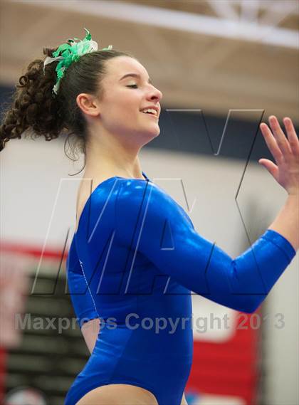 Thumbnail 2 in NYSPHSAA Gymnastics Championships (Floor Routine) photogallery.