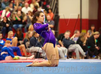 Thumbnail 2 in NYSPHSAA Gymnastics Championships (Floor Routine) photogallery.