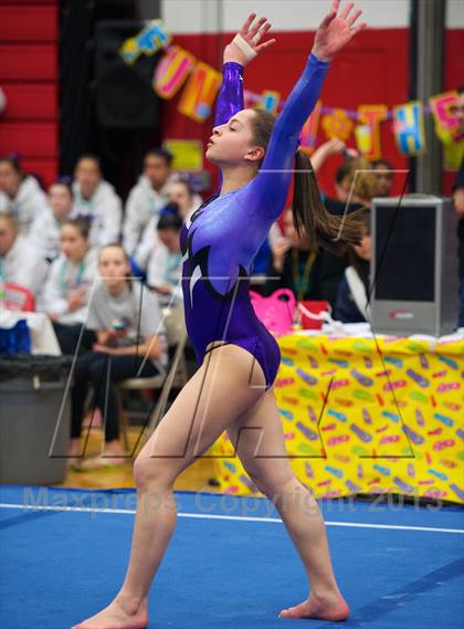 Thumbnail 1 in NYSPHSAA Gymnastics Championships (Floor Routine) photogallery.