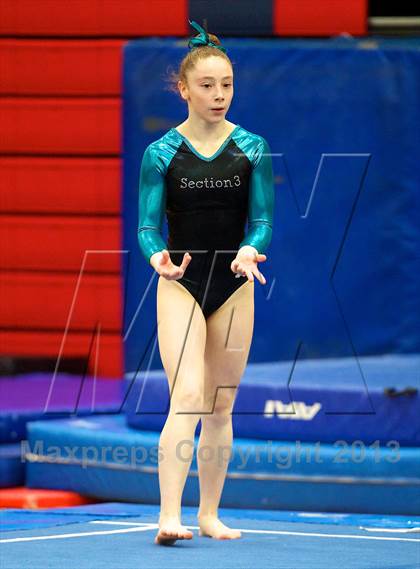 Thumbnail 3 in NYSPHSAA Gymnastics Championships (Floor Routine) photogallery.