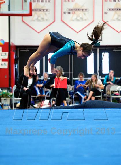 Thumbnail 3 in NYSPHSAA Gymnastics Championships (Floor Routine) photogallery.