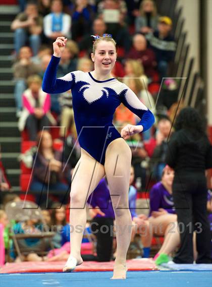 Thumbnail 1 in NYSPHSAA Gymnastics Championships (Floor Routine) photogallery.