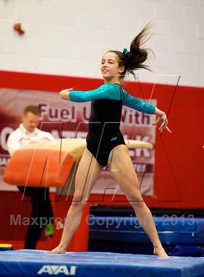 Thumbnail 3 in NYSPHSAA Gymnastics Championships (Floor Routine) photogallery.