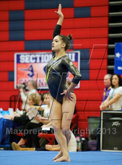 Thumbnail 1 in NYSPHSAA Gymnastics Championships (Floor Routine) photogallery.