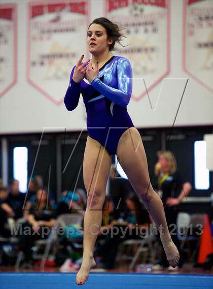 Thumbnail 2 in NYSPHSAA Gymnastics Championships (Floor Routine) photogallery.