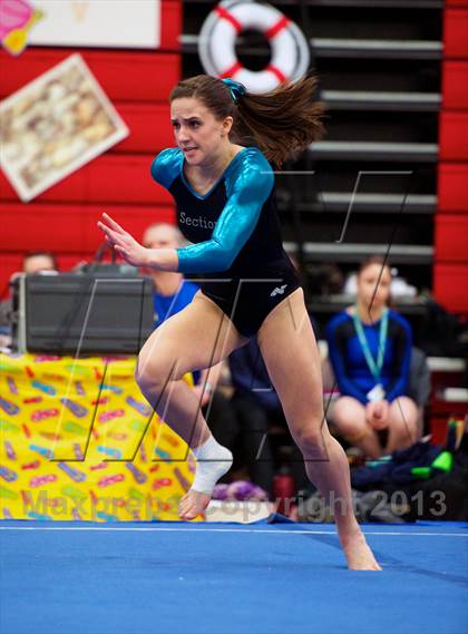 Thumbnail 3 in NYSPHSAA Gymnastics Championships (Floor Routine) photogallery.