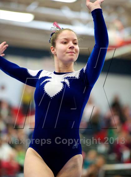 Thumbnail 3 in NYSPHSAA Gymnastics Championships (Floor Routine) photogallery.