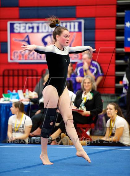 Thumbnail 1 in NYSPHSAA Gymnastics Championships (Floor Routine) photogallery.