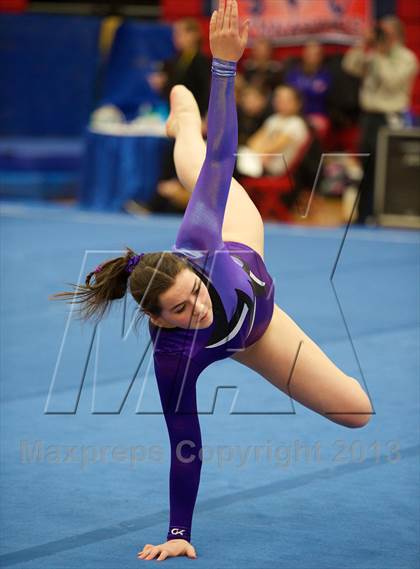 Thumbnail 2 in NYSPHSAA Gymnastics Championships (Floor Routine) photogallery.