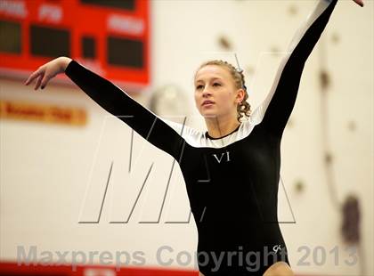 Thumbnail 2 in NYSPHSAA Gymnastics Championships (Floor Routine) photogallery.
